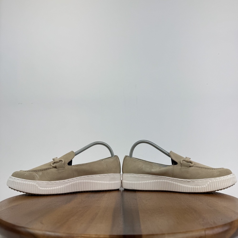 New Womens Sofft Fable Beige Leather Horsebit Platform Loafers Size 8 M NWOB - Picture 5 of 8